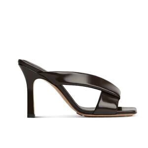 Bottega Veneta Sleek Brown Riva Sandals Size EU 38.5 / US 8.5